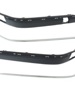 Front Bumper Trim, Left & Right Side, Set of 2 for 2003-2007 Mercedes Benz C230