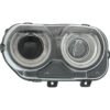 Headlight clear lens left side CAPA for 2015-2021 Dodge Challenger R/T, SXT
