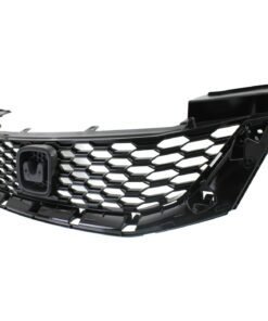 Grille painted black shell insert for 2013-2015 Honda Accord EX EX-L LX-S Coupe