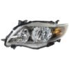 New Headlight halogen left side CAPA for 2009-2010 Toyota Corolla S, XRS