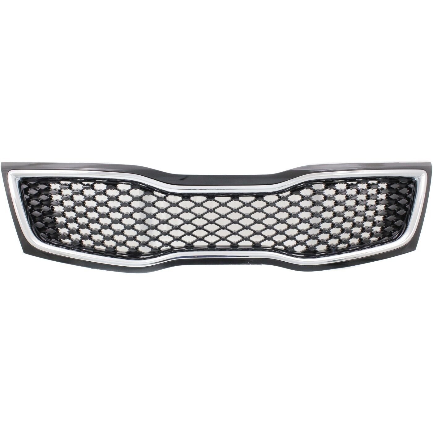 Grille Assembly 863504C700 plastic CAPA for 2014-2015 Kia Optima SX, EX, Limited