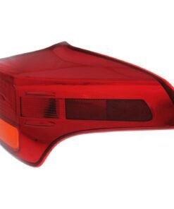 Tail Light REPT730349 halogen amber red lens right side for 13-15 Toyota RAV4