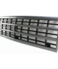 Grille plastic silver shell w/black insert for 1992-1995 Chevrolet G20 & G30