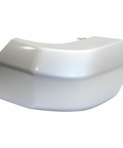 Bumper End Cap, Side Bumper Pad, Rear Right, Silver for 07-14 Toyota FJ Cruiser