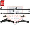 Set of 8 Front Left and Right Control Arms Kit for 2001-2006 Hyundai Santa Fe