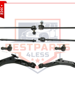 Set of 8 Front Left and Right Control Arms Kit for 2001-2006 Hyundai Santa Fe
