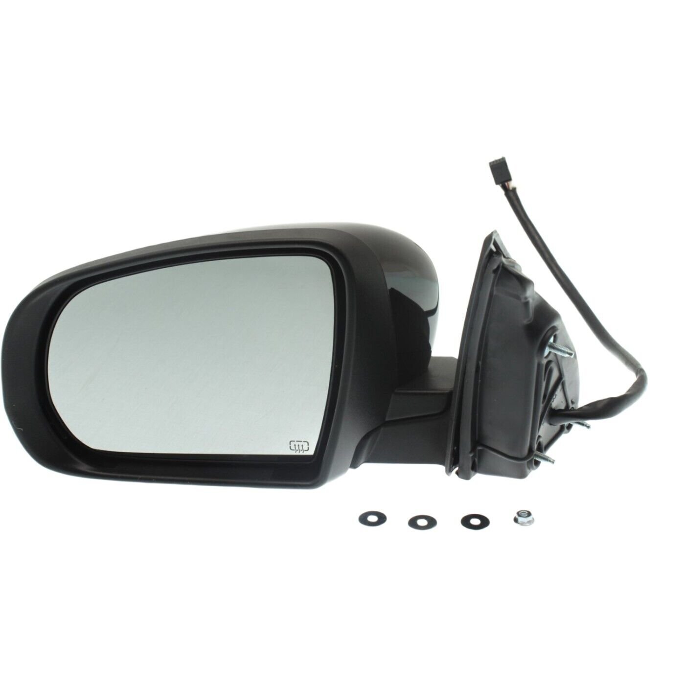 Kool Vue JP75EL-S Mirrors Manual Heated Left Side for 2014-2018 Jeep Cherokee