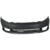 New Front Bumper Cover primed w/ fog lamp holes for 2012 Honda Civic Sedan
