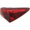 Tail Light 33500TZ3A01 halogen right side for 2015-2017 Acura TLX Base, SH-AWD