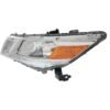 Headlight w/bulb halogen left side for 2013-2015 Honda Crosstour