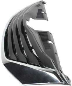 Grille TO1200334C chrome shell black insert CAPA for 11-16 Toyota Sienna LE