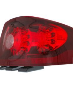 Tail Light halogen clear red Lens right side CAPA for 2011-2014 Dodge Avenger