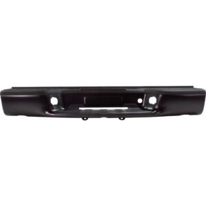 Rear Step Bumper powdercoated steel black for 1998-2004 Chevrolet Blazer