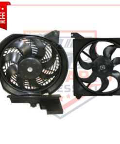 Radiator Cooling Fan with A/C Condenser Fan, LH & RH for 01-06 Hyundai Santa Fe