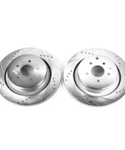 Powerstop JBR1386XPR Brake Disc 2-wheel set rear for 2009-2013 Infiniti FX50
