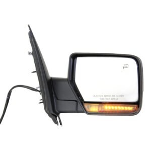 Kool Vue FD142ER-S Mirror Textured Black Right Side for 07-11 Ford Expedition