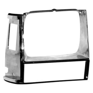 Sherman 075-95AR Headlight Bezel right side for 1984-1990 Jeep Cherokee