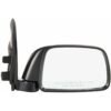 Manual Folding Mirror for 1995-2000 Toyota Tacoma, Textured Black