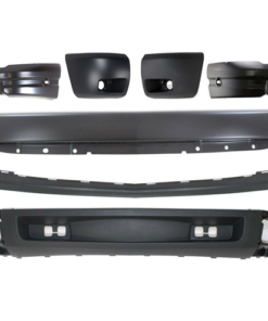 NEW Primered Steel Front Bumper 7-pc Kit for 2007-2013 Chevy Silverado 1500