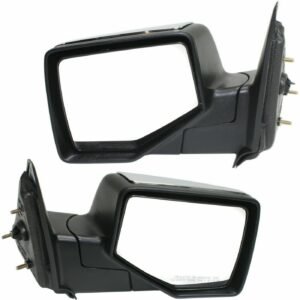 NEW Set Of 2 Chrome Manual Folding Mirrors for 2006-2011 Ford Ranger