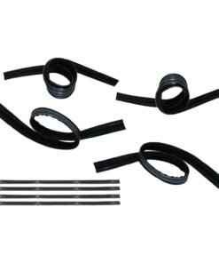 Sherman KD1003A Front Belt Weatherstrip Kit right left for 71-79 Dodge B-Series