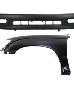 Front Bumper Cover & Fender Kit 2pc left for 1998-2000 Toyota Tacoma Base,DLX
