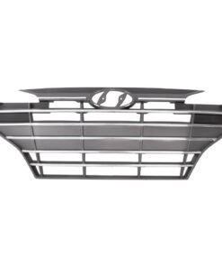 Grille HY1200253 Chrome Silver Black Shell & Insert for 19-20 Hyundai Elantra