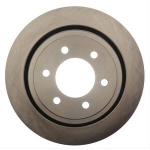Raybestos 681951R Rear Brake Discs Carbon Steel 6 Lugs for 2015-2017 Ford F-150