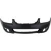 Front Bumper Cover primed CAPA w/ fog lamp holes for 2007-2009 Kia Spectra