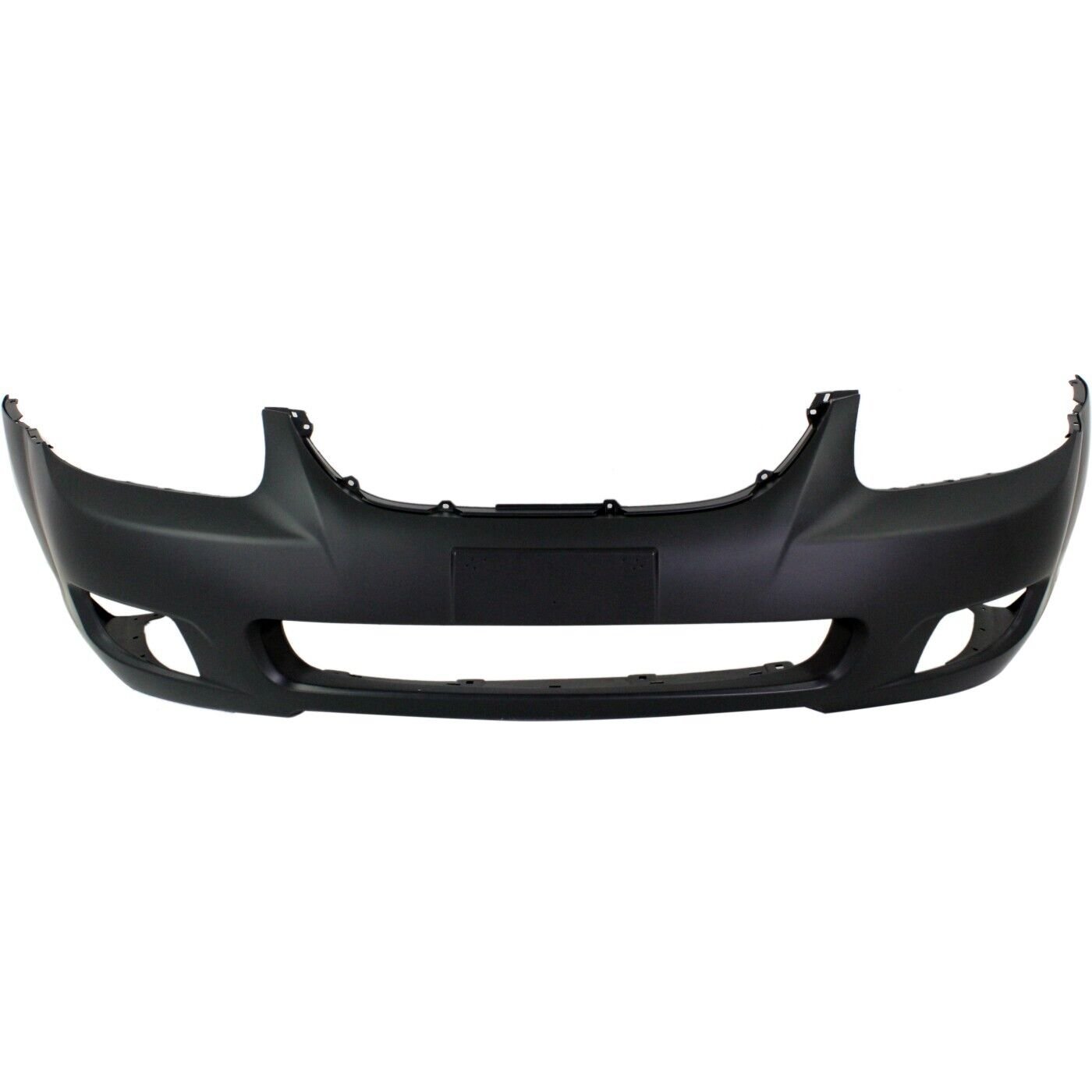 Front Bumper Cover primed CAPA w/ fog lamp holes for 2007-2009 Kia Spectra