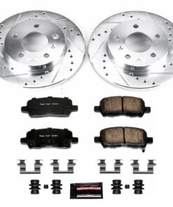 Powerstop K1602 Brake Disc and Pad Kit rear 5 lugs for 2005-2007 Buick Allure