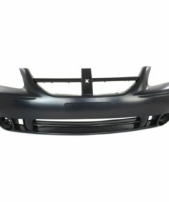 Front Bumper Cover w/ Fog Lamp Holes, Primed for 2005-2007 Dodge Grand Caravan
