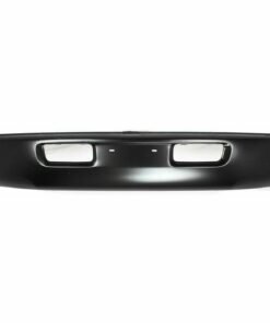Front Bumper w/ Pad Holes, Steel, Ptd. Black for 1993-1994 Toyota Land Cruiser