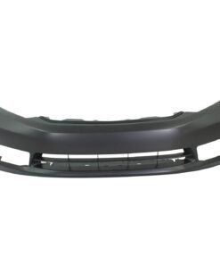 New Bumper Cover front primed CAPA w/ fog lamp holes for 2012 Honda Civic Sedan