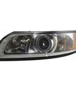 Headlight VO2502125 clear lens halogen left side for 2008-2011 Volvo V50 & S40