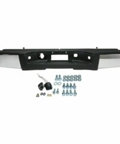 CompleteRear Chrome Bumper for 2007-2013 Chevy Silverado & GMC Sierra 1500