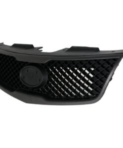 Grille Assembly plastic textured black shell insert for 2010 Kia Forte