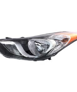 Headlight halogen left side for 2011-2013 Hyundai Elantra GL, GLS, L, Limited