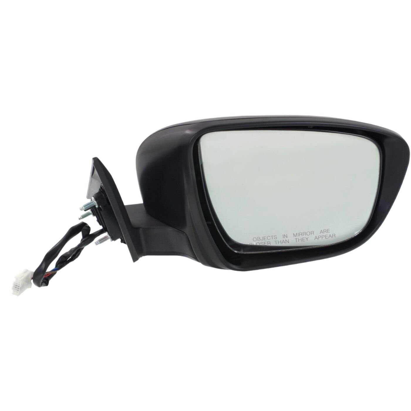 Kool Vue NS144ER-S Mirror Right Side for 2015-2016 Nissan Rogue S, SL, SV