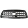Grille for 2008-2016 Toyota Sequoia Black Shell w/ Gray Insert Plastic