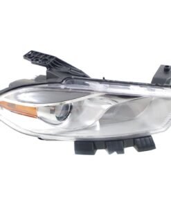 Headlight halogen clear lens right side for 2016 Dodge Dart Aero, Limited, SE