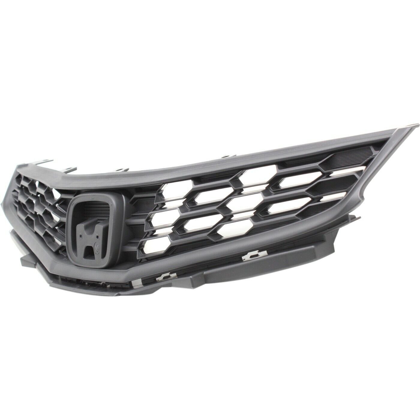 Grille HO1200219 71121TK6A11 textured dark gray for 2012-2014 Honda Fit Sport