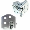 NEW Set of 2 Door Hinges, Chrome Steel for 2009-2017 Chevy Traverse & GMC Acadia