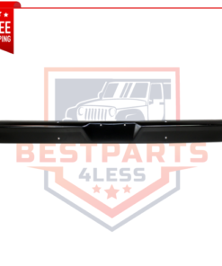 NEW Front Bumper, Painted Black Steel for 1977 Ford F-150 / F-250