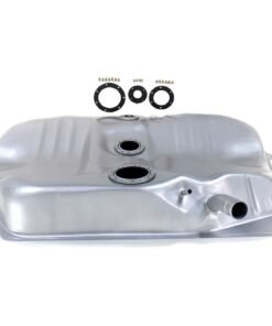 JC Whitney ARBT670103 Fuel Tank silver steel for 90-92 Toyota Corolla Base, DLX