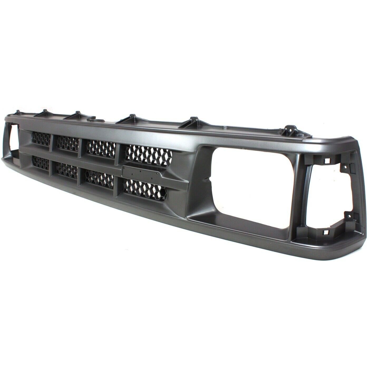 New Grille plastic gray for 1986-1987 Mazda B2000 Base, LX, SE-5