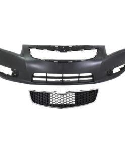 New Front Bumper Cover with Bumper Grille kit for 2011-2014 Chevrolet Cruze Eco