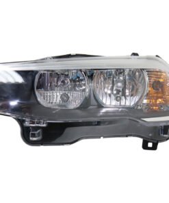 Headlight halogen clear lens left side CAPA for 2015-2018 BMW X4