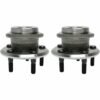 NEW Wheel Bearing & Hub Assembly, Rear Left Right Pair for Vibe Matrix AWD