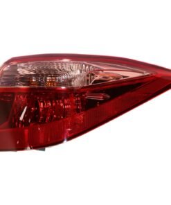 Tail Light halogen clear red lens right side CAPA for 2017-2019 Toyota Corolla